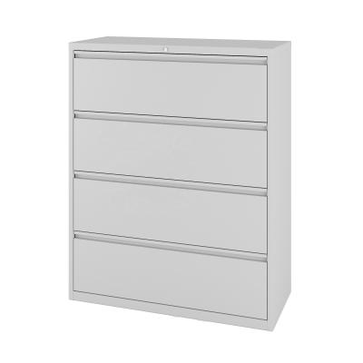 China Steel Drawer Storage OEM ODM Support Office Furniture 4 Lateral Filing Cabinet for sale