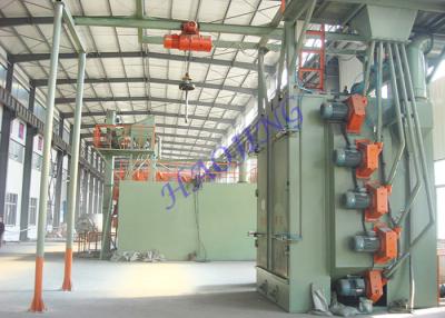 China Customized Shot Bead Blasting Equipment , Shot Peening Equipment For Diesel Parts for sale