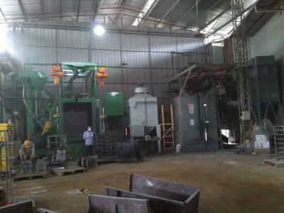 China Heat Treated Hook Type Shot Blasting Machine For Complex - Shaped Workpieces YL-3 for sale