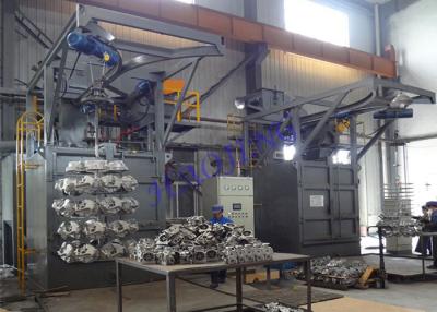 China Double Hooks Hanger Type Shot Blasting Machine for Casting Coat Removal for sale