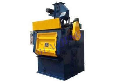 China Tumbling Barrel Shot Blasting Equipment For Small Metal Casting Parts for sale