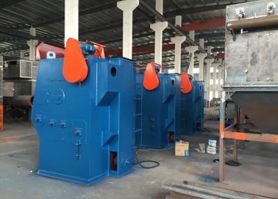 China Durable Rubber Tumble Shot Blasting Machine PLC Control System for sale