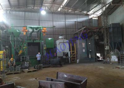 China Industrial Shot Blasting Equipment , Bead Blasting Equipment For Aluminium Castings for sale