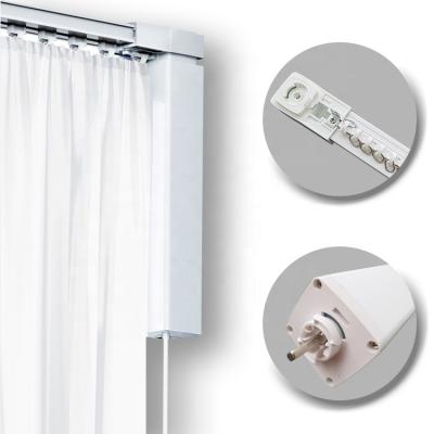 China Modern Curtain Controller Industrial Motorized Electric Remote Control Curtain Track Supplier for sale