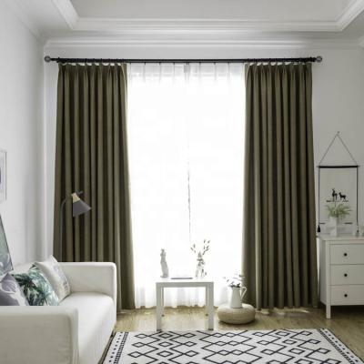 China Blackout Factory Price Light Full Shading To Drape Blackout Living Room Upholstery Curtain for sale