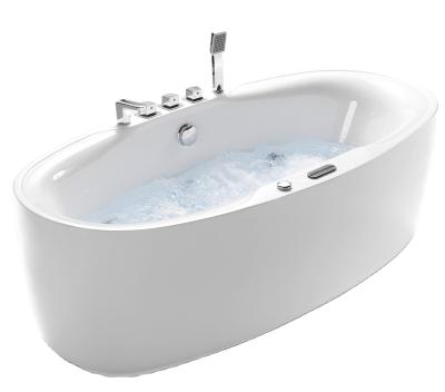 China American Freestanding Indoor Freestanding One Bath Acrylic Bathtub for sale