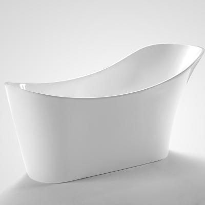 China Cheap Price Rectangular Comfortable Luxury Floor Free Standing Acrylic Freestanding Bathtub for sale