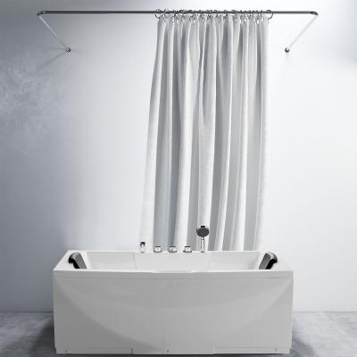 China Color Body Light Freestanding Whirlpool Bath Removable External Bathtub for sale