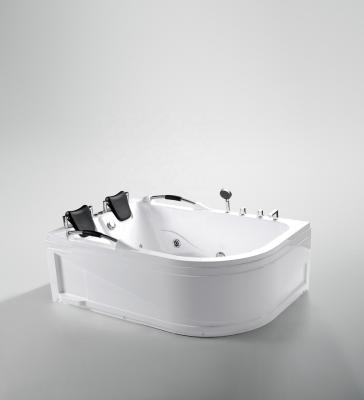 China New Design Whirlpools System New Design Whirlpool Skirt Acrylic Freestanding Bathtub for sale