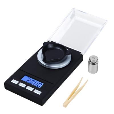 China WITH LID Pocket Jewelry Scale Digital Miligram Electronic Jewelry Scale 0.001g for sale