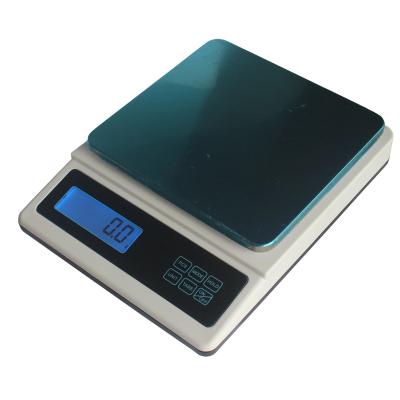 China 10kg 0.1g high precision electronic balance scale 195*185mm for sale