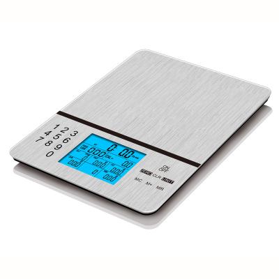 China Weight Measuring 999 Food Calorie Display Kitchen Scale Food Nutrition Scale Customized Color Print Available for sale