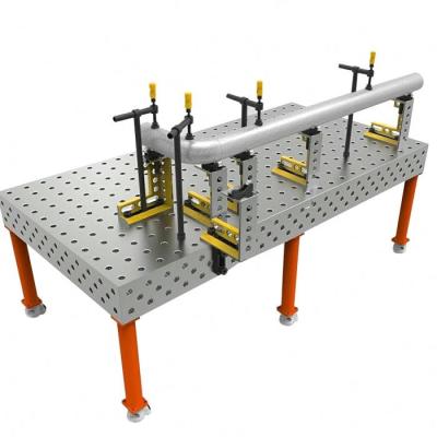 China Top Quality Industry Cast Iron 3D Table Welding Rig With Jigs Fixtures for sale