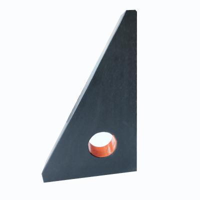 China Measuering Calibration Tools Triangular Inspection Granite Ruler for sale