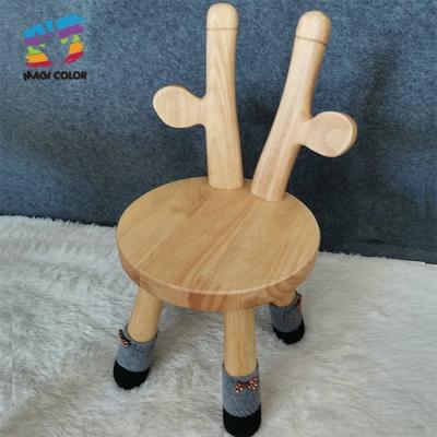 China 2021 high quality solid wood child mini wooden chair for W08G309 wholesale for sale