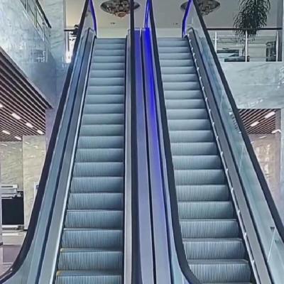 China Frequency Conversion Electric Escalator Gearless Moving Walkway 0.25-04 m/s for sale