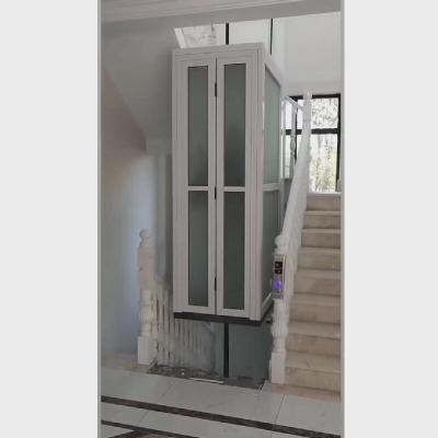 China Naked Cabin Hydraulic Elevator Manufacturers 1000 Kg 0.2-0.4m/S for sale