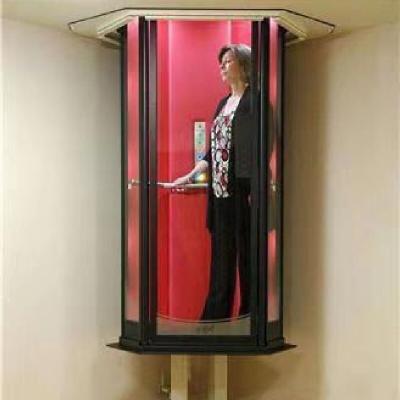 China Hydraulic Automatic Glass Cabin Capsule Elevator Manufacturer  With Emergency Overload Protection for sale