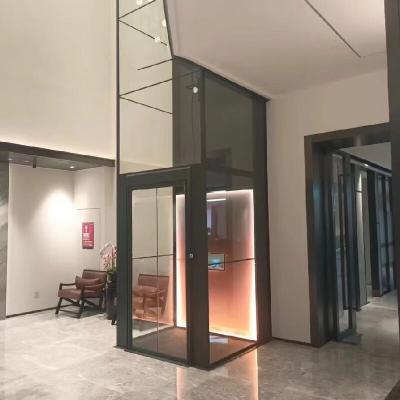 China 4.7 Kw Elevador doméstico controlado por microprocessador / Elevador hidráulico doméstico com características de segurança à venda