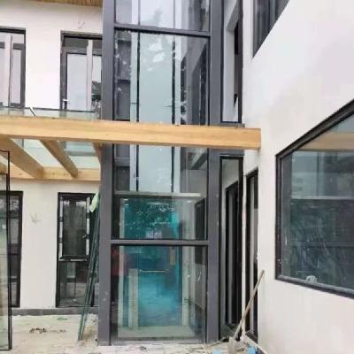 China 5 Stop Hydraulic Home Elevator With Automatic Door For 3m Overhead Clearance for sale