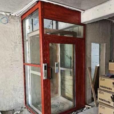 China Deck Floor Small Home Elevator With 5 Stops 4.7 Kw Motor 0 M Pit Depth for sale