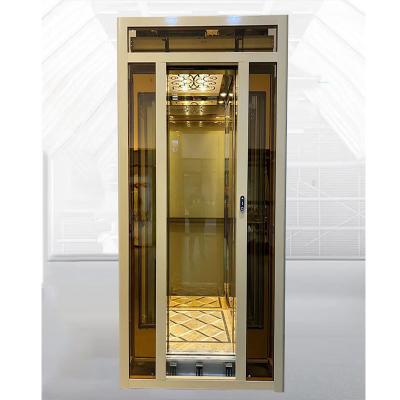 China Automatic Sliding Door Gearless Residential Traction Elevator for sale