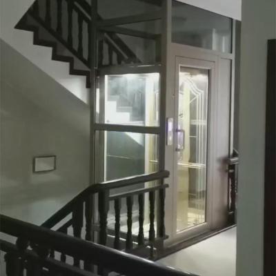 China Small Space Running Smoothly Compact Home Elevator Shaftless for sale