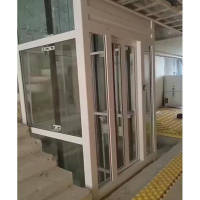 China Gearless Traction Home Small Residential Elevators Microprocessor Based Control System for sale