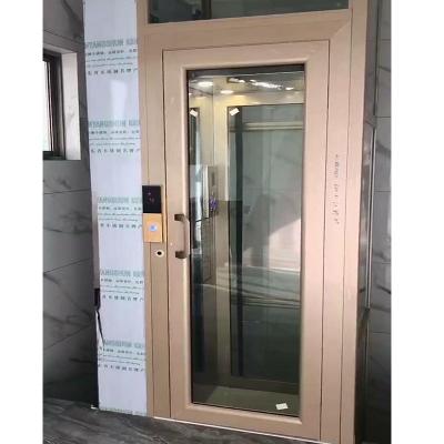 China Alloy Cabin Hydraulic 400 Kg 0.2-0.4 M/S Small Residential Elevators For Homes for sale