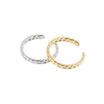 China FASHIONABLE High Quality Fashionable Wedding Gold Plated Adjustable Rings Unisex Jewelry for sale