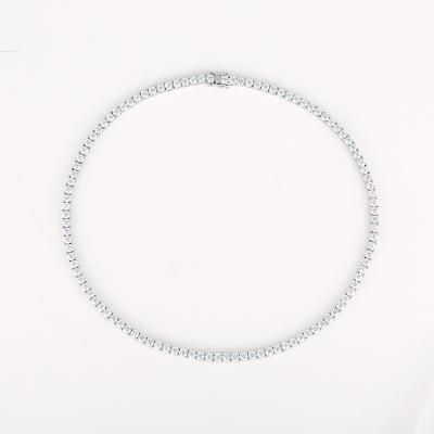 China 2022 New Custom Silver Personalized Charm Choker Necklace Pendant Chain For Gift for sale