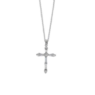 China Charm Nickel Free Popular Cross Chain Jewelry Pendant Necklace Gift for Women and Men for sale