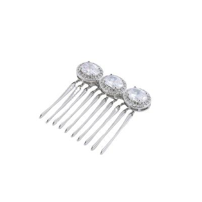 China Charming Hot Sale Shaping Pearl Hair Comb Luxury Crystal Bridal Hair Accessories For Wedding for sale