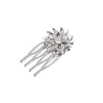 China Charm Fashion Personality Flower Style Hair Comb Insert Hair Accessories Headdress for sale