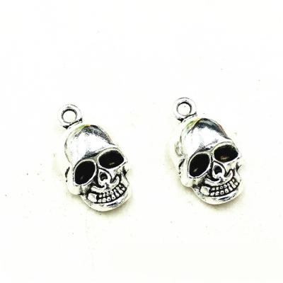 China Wholesale Charm Fashion Jewelry Punk Style Pirate Gold Silver Male Skull Indian Chief DIY Pendants for sale