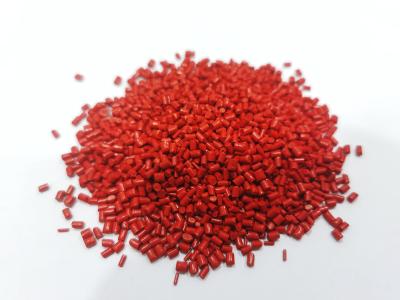 China Chili Red Masterbatch Red para colorear productos del moldeo por inyección de las películas plásticas en venta