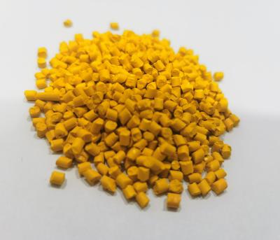 Chine Colorant Masterbatch jaune en plastique à vendre