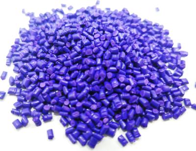 China Material plástico do MB Eco de Masterbatch Violet Plastic da cor do roxo do PE à venda