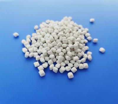 China White Pellet PE PP Calcium Carbonate Filler Masterbatch For Cloth Hanger for sale