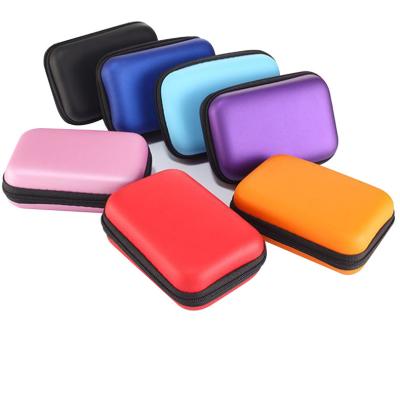 China Shen Zhen Eva Zipper Tool Eco-friendly Eva Hard Case Waterproof Coin Purse Case Earphone for sale