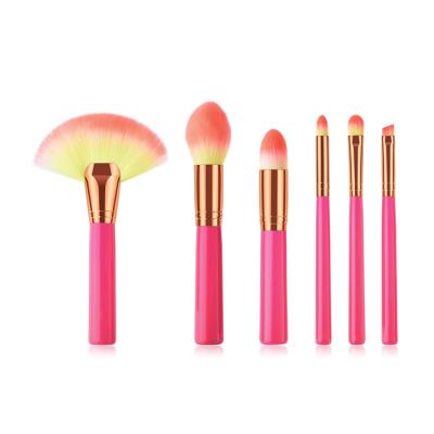 China New Design Fan Brush Skin-Friendly Makeup, Mini Makeup Brush Set for sale