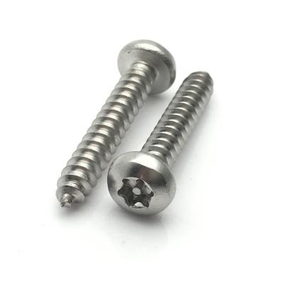 China Knob Head SS304 Stainless Steel Pan Torx Head Tapping Screws For Wood for sale