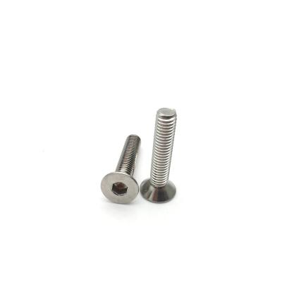 China Industry / Building M6 X Flat Head Hex 20 Socket Bolt Csk Screw for sale