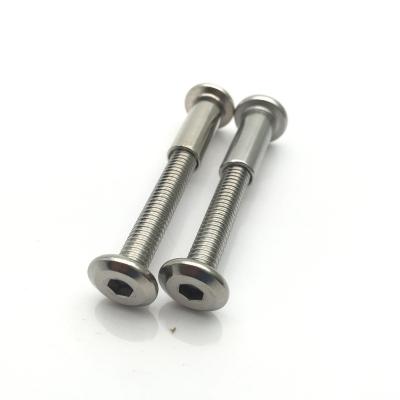 China Industry / Decorative Building A2-70 Stainless Steel Screw Connecting Female Bolts for sale