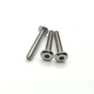 China Industry / Construction Flat Head Furniture Screws Stainless Steel Male And Female Bolt for sale