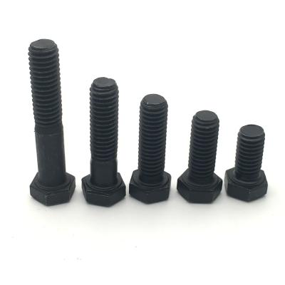 China Industry / Black Oxide SCM440 Hex Bolt M24 Hex Bolt Class 10.9 Construction Tension Grade 8.9 for sale