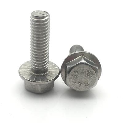 China Industry / Building DIN6921 Stainless Steel M3-M56 Hex Washer Head Flanged Nut And Bolt for sale