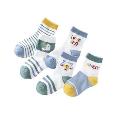 China Anti-fault baby socks spring and summer thin section pure tube mesh cotton medium socks for sale