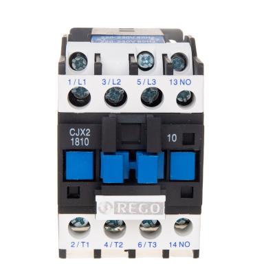 China REGO Cjx2-1810 220V/230V/380V/400V AC Magnetic Contactor , 440V Coil AC Contactor CJX2-1810 for sale