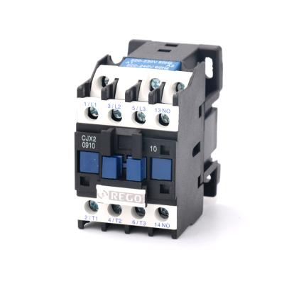 China REGO CJX2-0910 3P 9A 230V/240V 400V 415V 440V 500V 690V AC Magnetic Contactor Electrical Contactor CJX2-0910 for sale